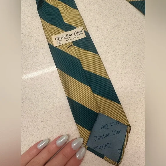 Dior Vintage Silk Tie